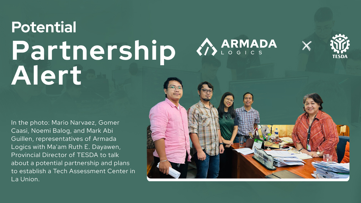 Armada Logics and TESDA explores potential partnership