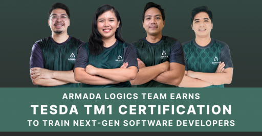 Read Armada Logics Team Earns TESDA TM1 Certification to Train Next-Gen Software Developers