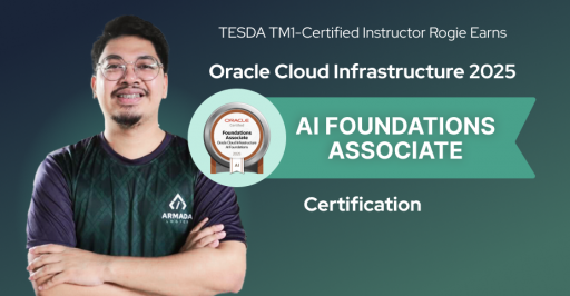 Read TESDA TM1-Certified Instructor Rogie Earns Oracle AI Certification